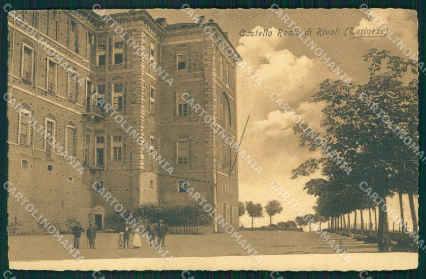 Torino Rivoli Torinese Castello Reale cartolina MT4203 – fronte