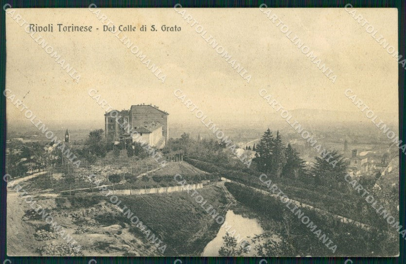 Torino Rivoli Torinese Colle di San Grato cartolina MT4205 – fronte