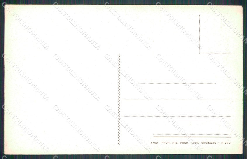 Torino Rivoli Torinese Villa Tilde Borghi cartolina MT4217 – retro