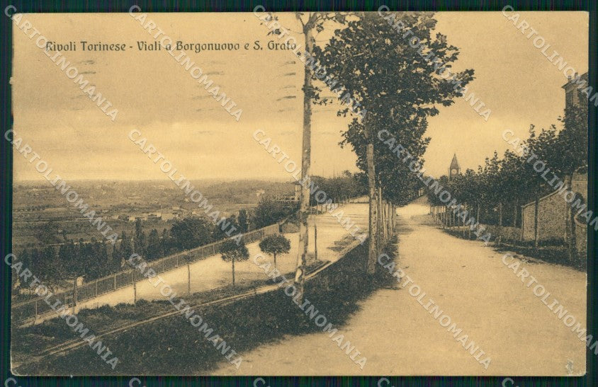 Torino Rivoli Torinese ABRASA cartolina MT4220 – fronte