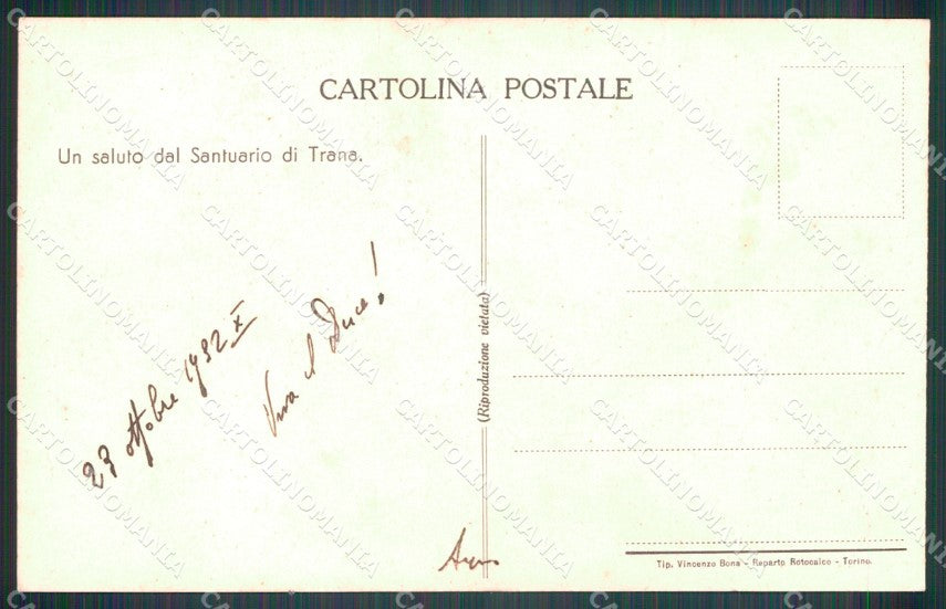 Torino Trana Santuario cartolina MT4227 – retro
