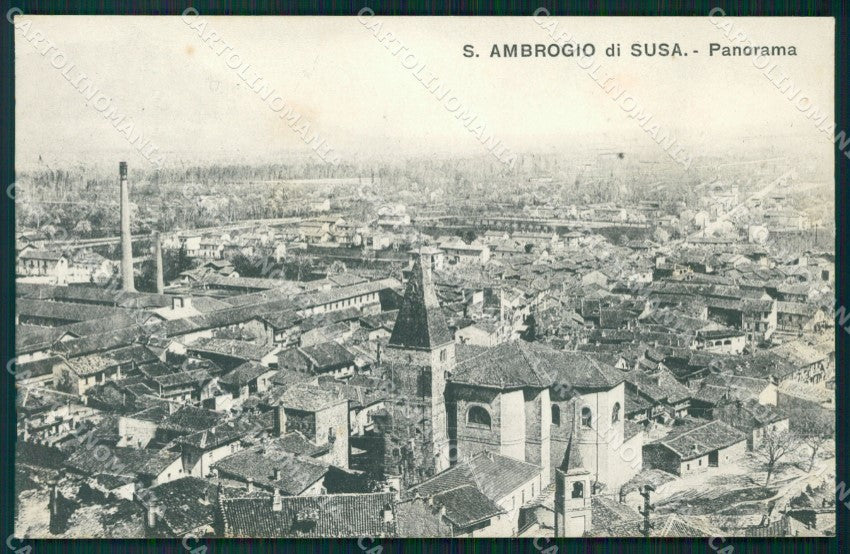 Torino Sant'Ambrogio Panorama cartolina MT4235 – fronte