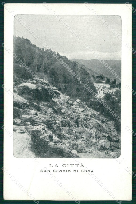 Torino San Giorio di Susa cartolina MT4248 – fronte