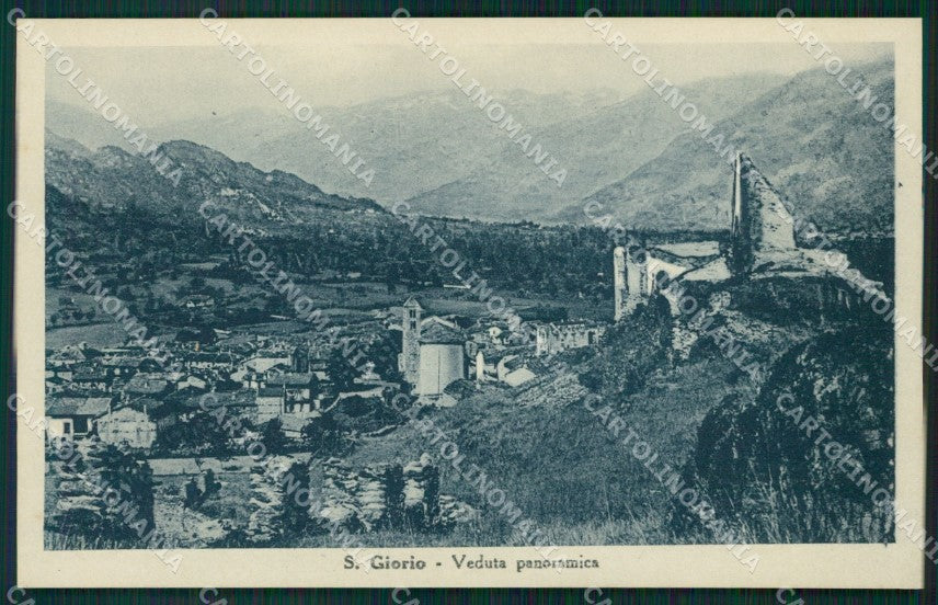Torino San Giorio di Susa cartolina MT4249 – fronte