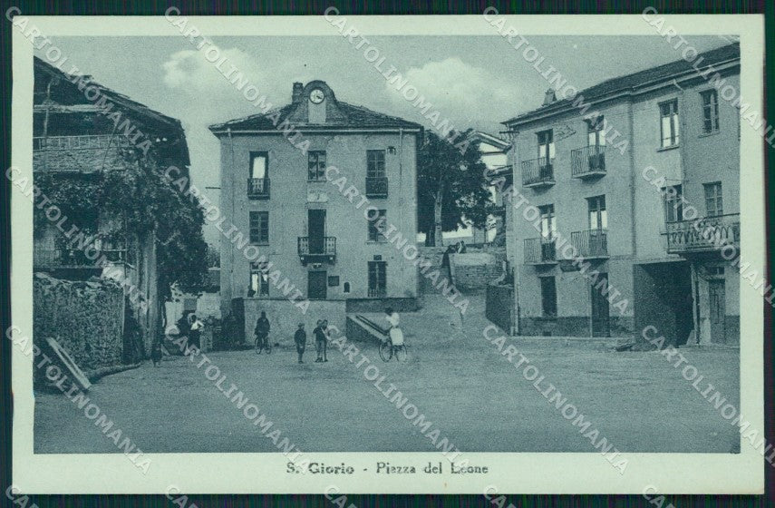 Torino San Giorio di Susa Piazza del Leone cartolina MT4250 – fronte