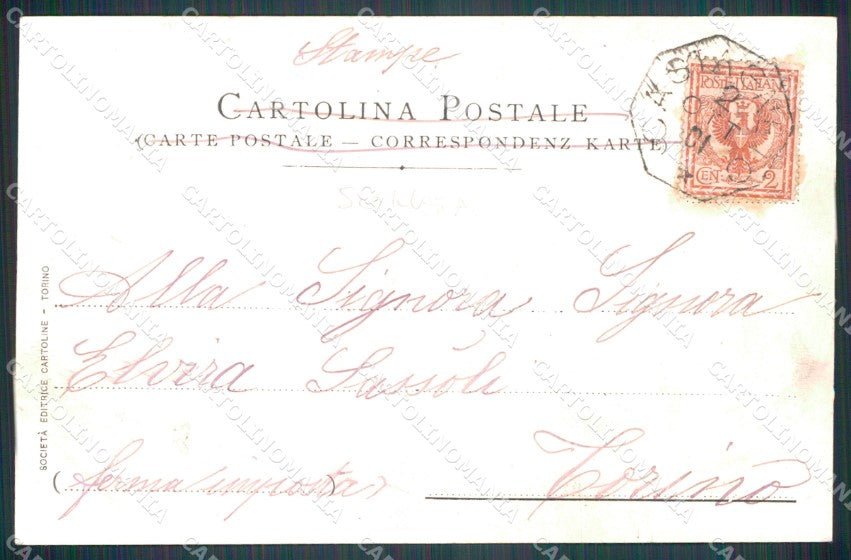 Torino Bussoleno SCOLLATA cartolina MT4252 – retro