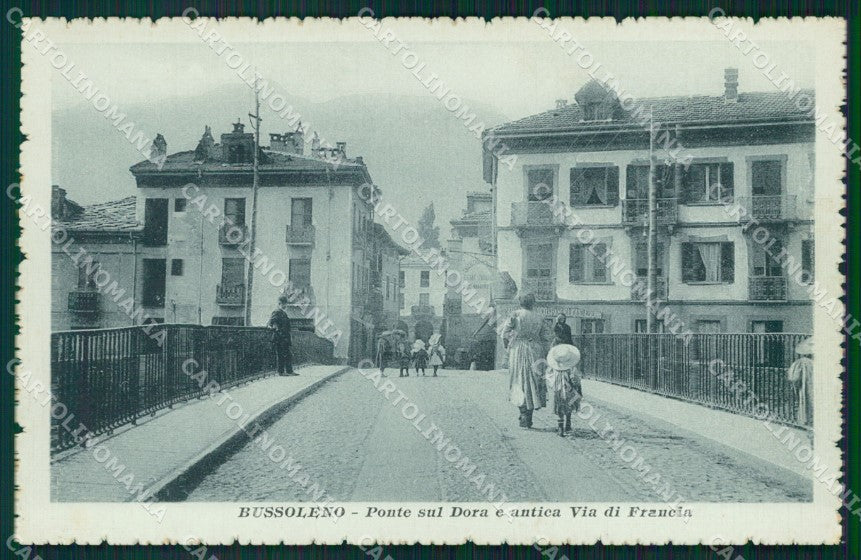 Torino Bussoleno Via di Francia cartolina MT4256 – fronte