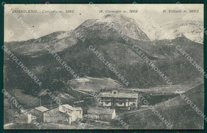Torino Bussoleno Cervetto Cormetto Villano cartolina MT4261 – fronte