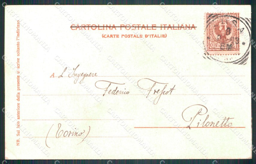 Torino Susa Panorama cartolina MT4267 – retro