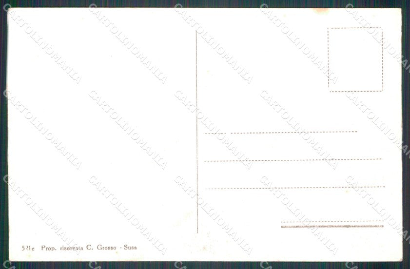 Torino Susa cartolina MT4268 – retro