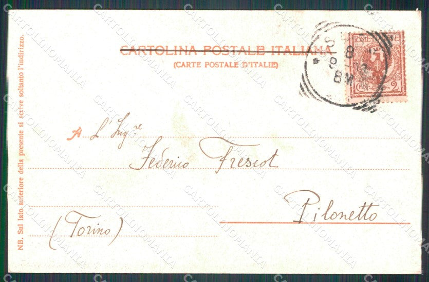 Torino Susa cartolina MT4270 – retro