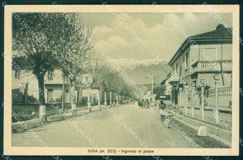 Torino Susa Ingresso al paese cartolina MT4271 – fronte