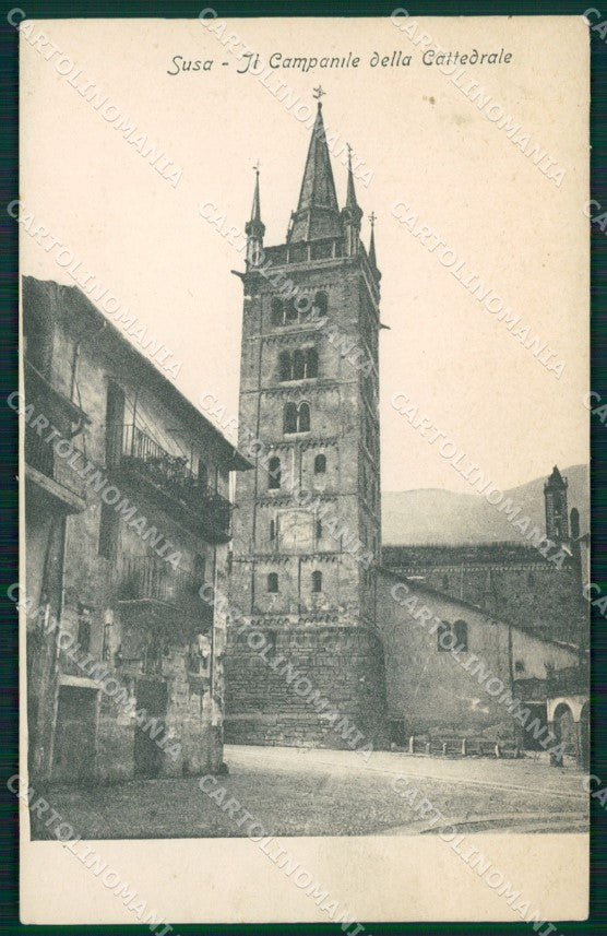 Torino Susa Campanile SCOLLATA cartolina MT4274 – fronte
