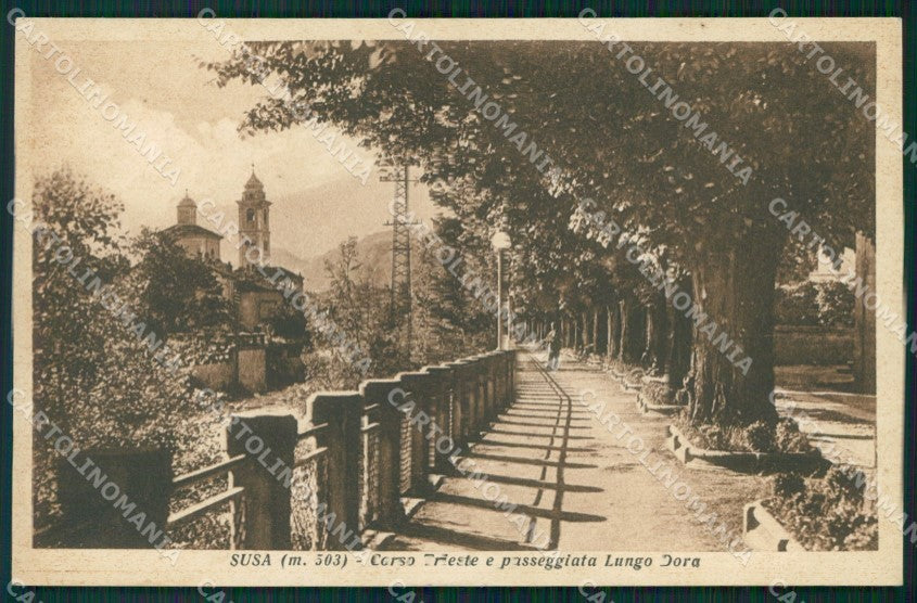 Torino Susa Corso Trieste cartolina MT4280 – fronte