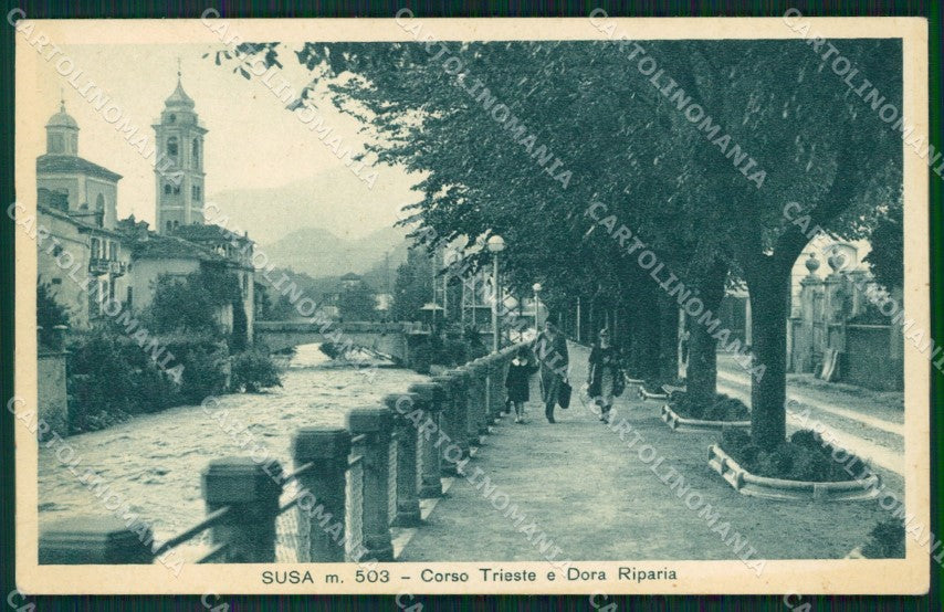 Torino Susa Corso Trieste cartolina MT4281 – fronte