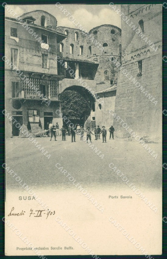 Torino Susa Porta Savoia cartolina MT4288 – fronte