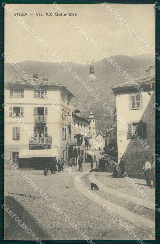 Torino Susa Via XX Settembre cartolina MT4289 – fronte