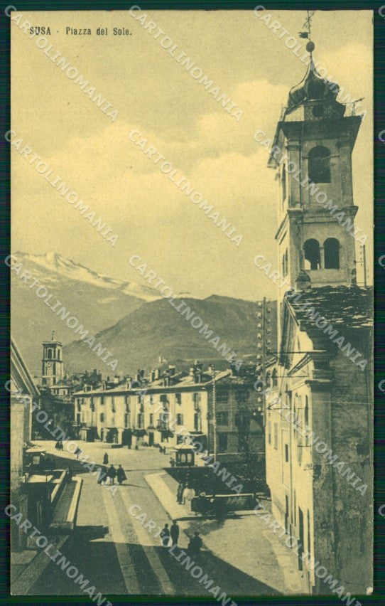 Torino Susa Piazza del Sole cartolina MT4292 – fronte