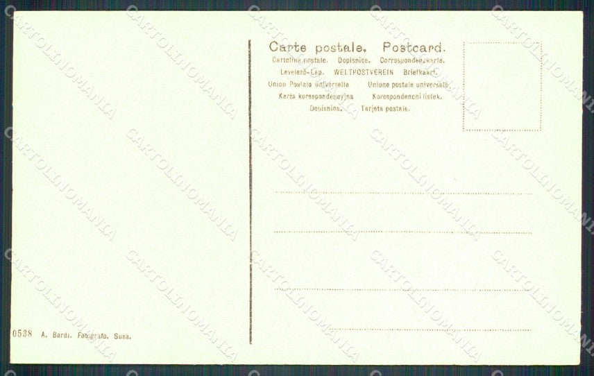 Torino Susa Piazza del Sole cartolina MT4292 – retro