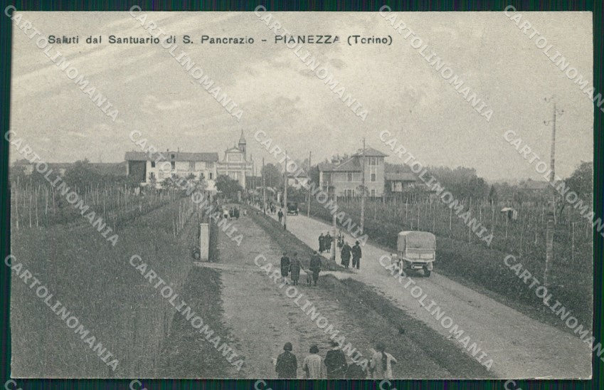Torino Pianezza Santuario di San Pancrazio cartolina MT4297 – fronte