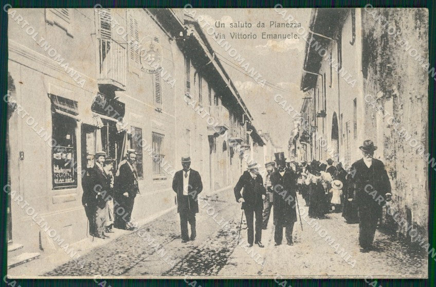 Torino Pianezza Via Vittorio Emanuele cartolina MT4302 – fronte