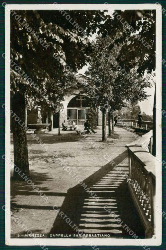 Torino Pianezza Cappella San Sebastiano FOTO cartolina MT4307 – fronte