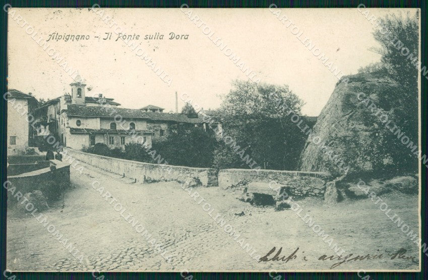 Torino Alpignano Ponte sulla Dora cartolina MT4313 – fronte