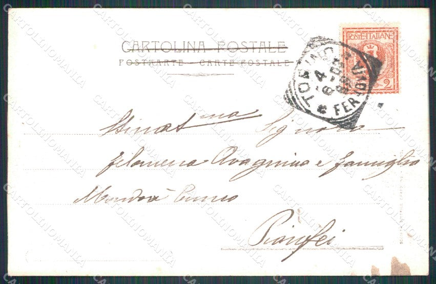 Torino Alpignano Ponte sulla Dora cartolina MT4313 – retro