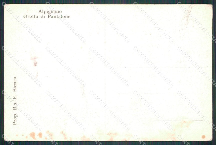 Torino Alpignano Grotta di Pantalone cartolina MT4315 – retro