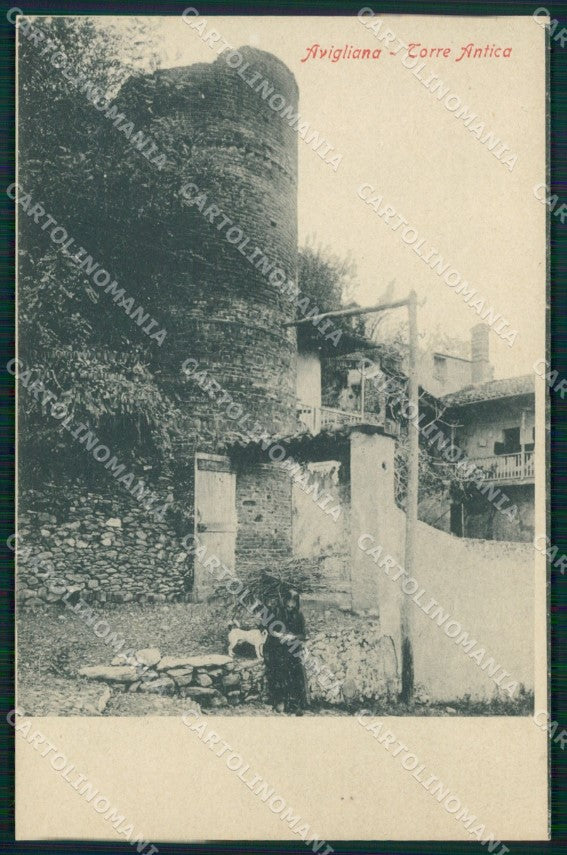 Torino Avigliana Torre Antica cartolina MT4331 – fronte