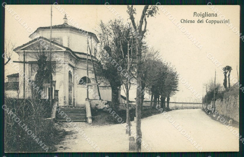 Torino Avigliana Chiesa dei Cappuccini cartolina MT4333 – fronte