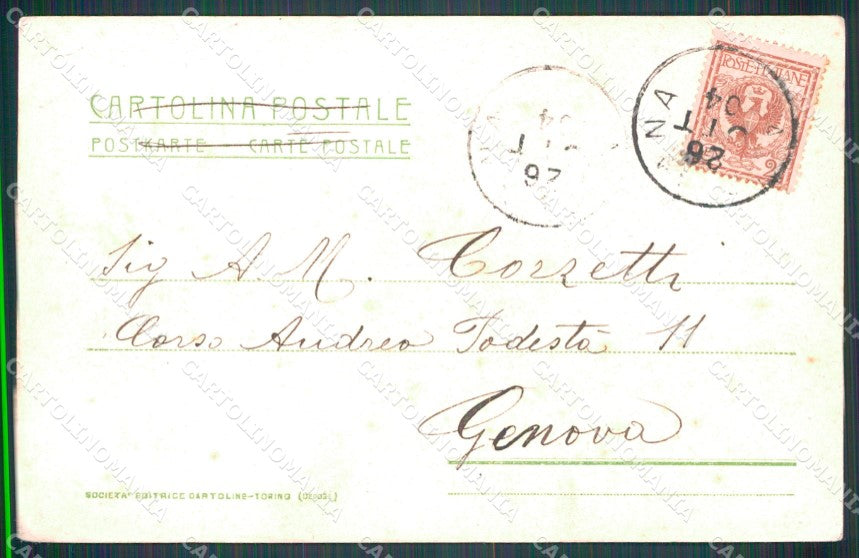 Torino Avigliana Trattoria dei Laghi cartolina MT4335 – retro