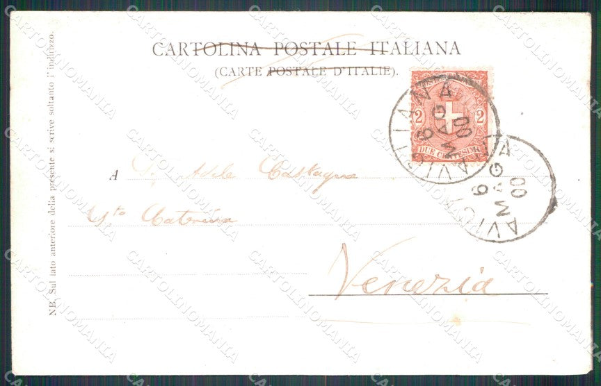 Torino Avigliana Lago di cartolina MT4337 – retro