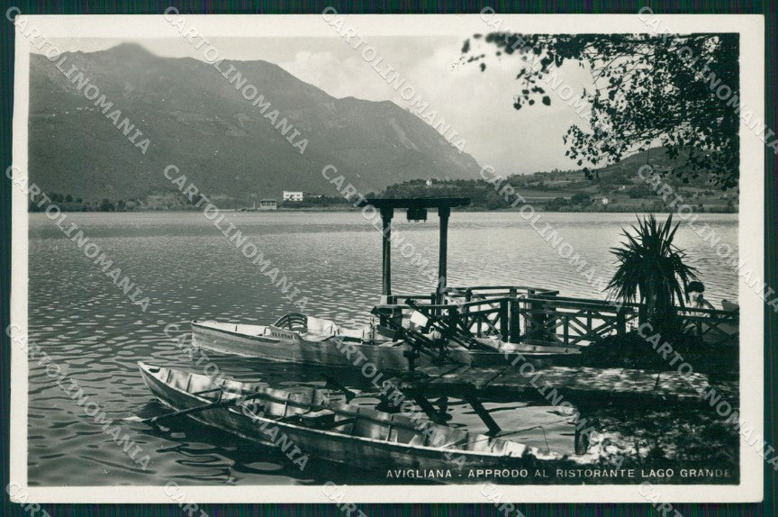 Torino Avigliana Lago Grande Foto cartolina MT4342 – fronte