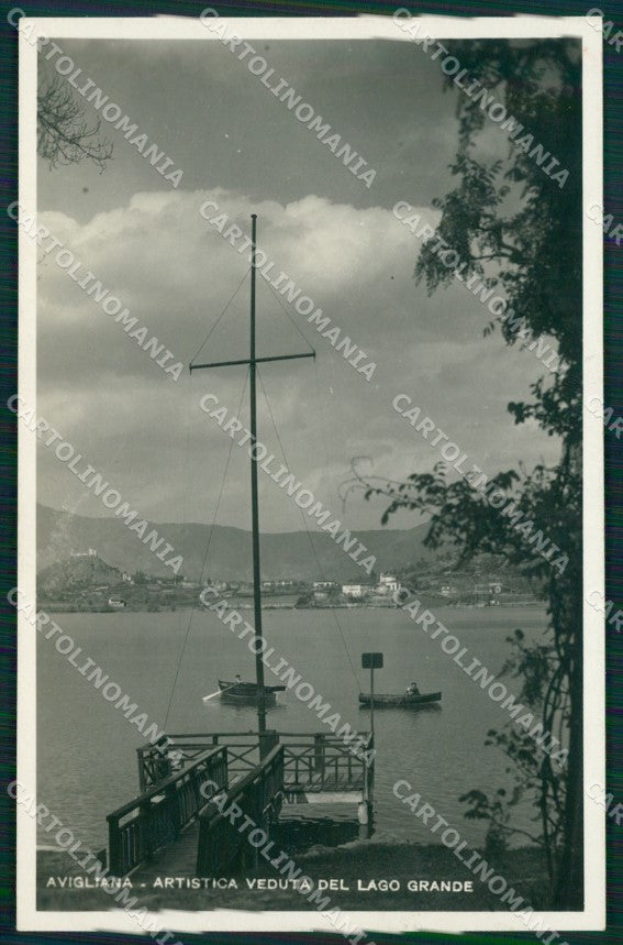 Torino Avigliana Lago Grande Foto cartolina MT4343 – fronte