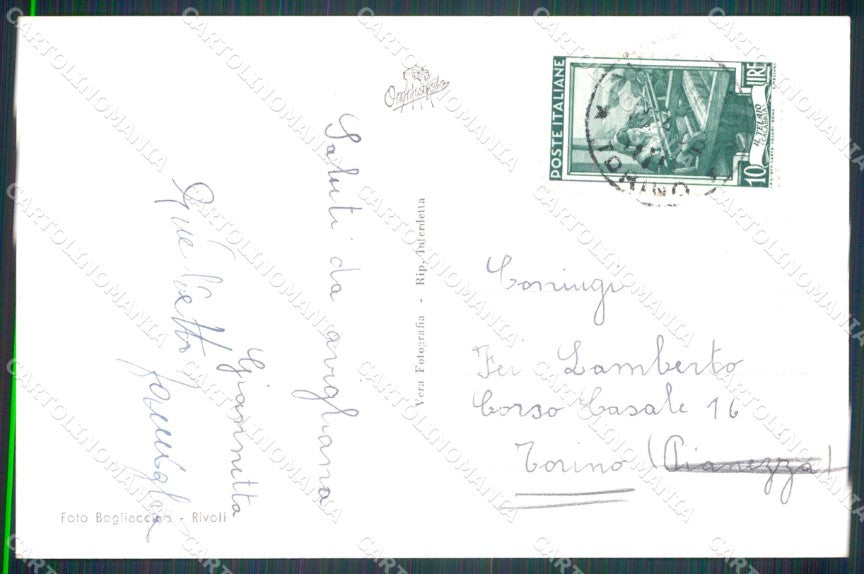 Torino Avigliana Lago Grande Foto cartolina MT4344 – retro
