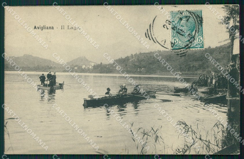 Torino Avigliana Lago di Gare Canottaggio cartolina MT4348 – fronte