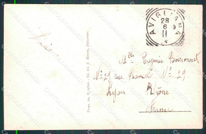 Torino Avigliana Lago di Gare Canottaggio cartolina MT4348 – retro