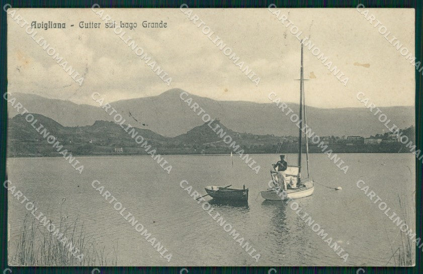 Torino Avigliana Lago Grande cartolina MT4352 – fronte
