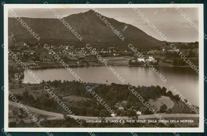 Torino Avigliana Lago di Strada della Mortea Foto cartolina MT4354 – fronte