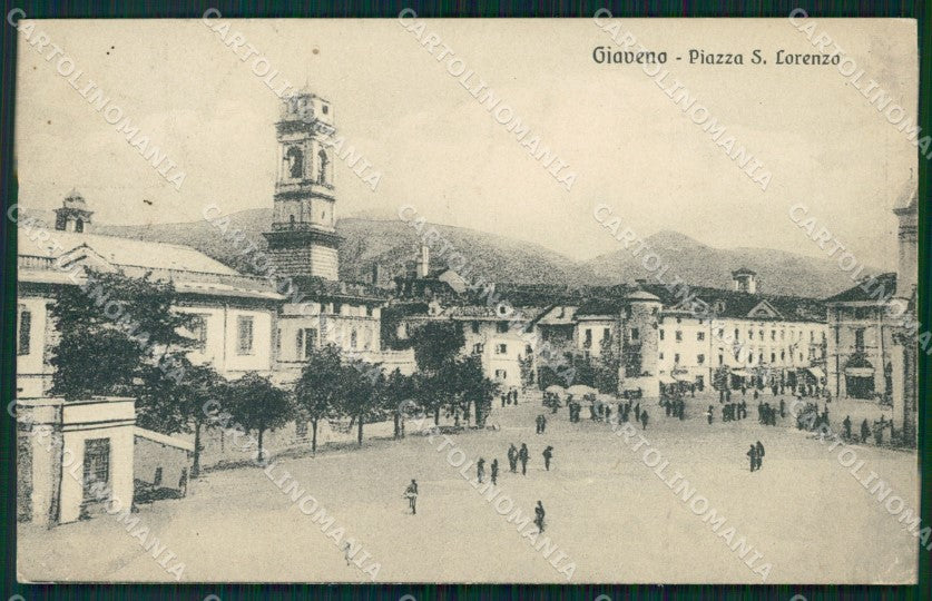 Torino Giaveno Piazza San Lorenzo cartolina MT4360 – fronte