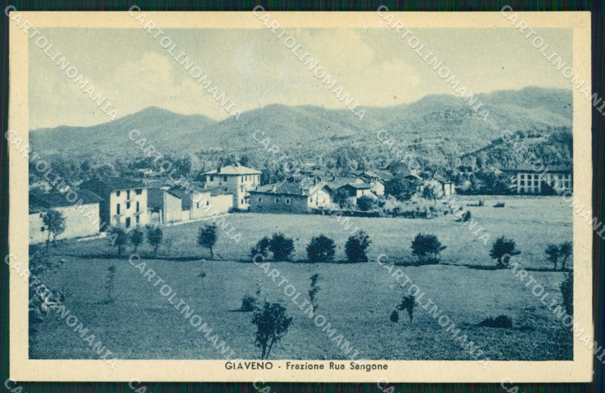 Torino Giaveno Rua Sangone cartolina MT4368 – fronte