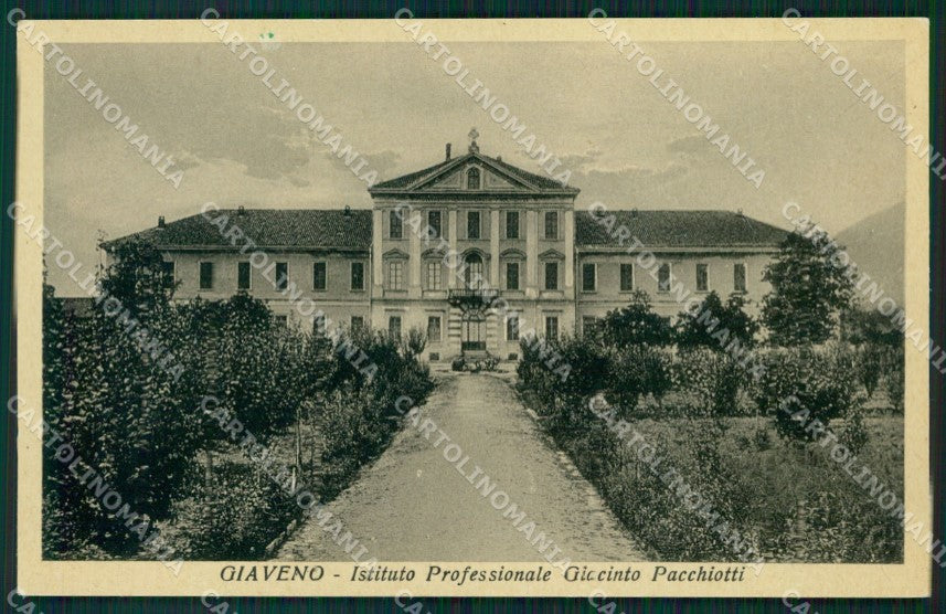 Torino Giaveno Istituto Giacinto Pacchiotti cartolina MT4369 – fronte