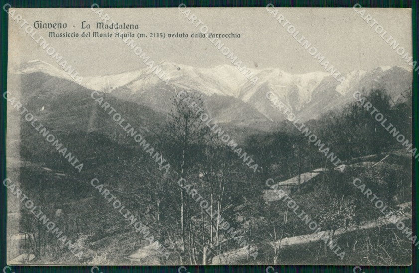 Torino Giaveno La Maddalena cartolina MT4371 – fronte