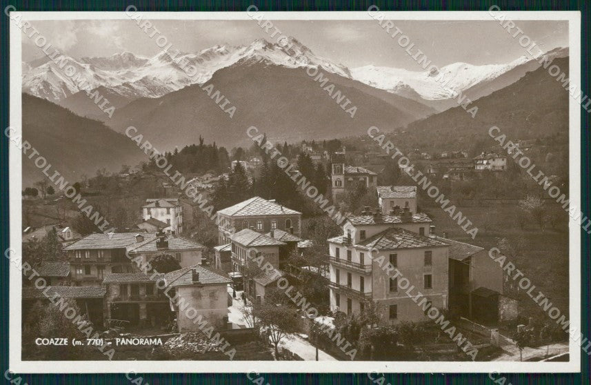 Torino Coazze Panorama Foto cartolina MT4385 – fronte