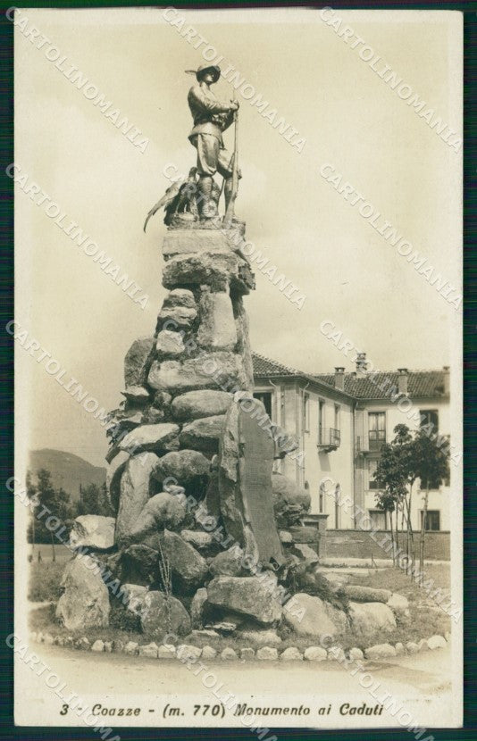 Torino Coazze Monumento ai Caduti Alpini cartolina MT4386 – fronte