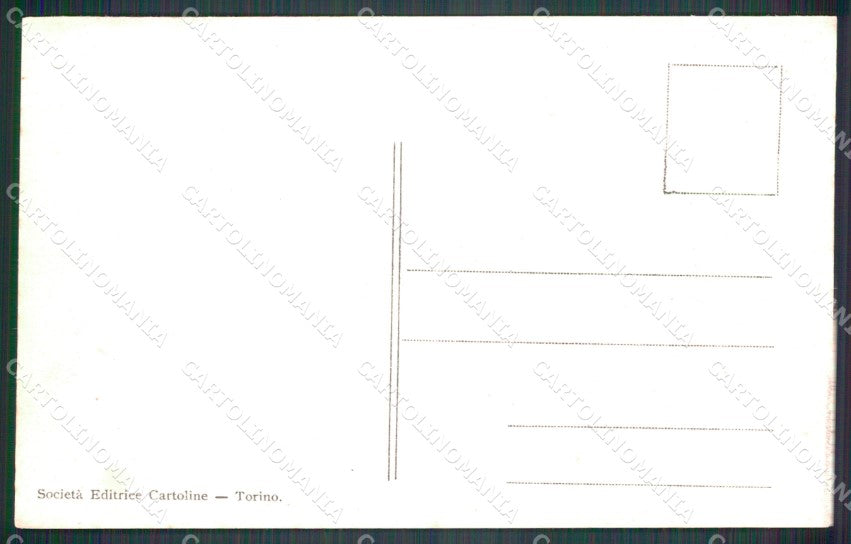 Torino Coazze Campanile cartolina MT4387 – retro