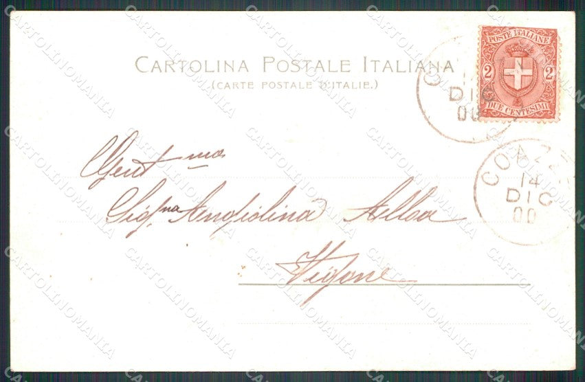 Torino Coazze Lago della Balma cartolina MT4388 – retro