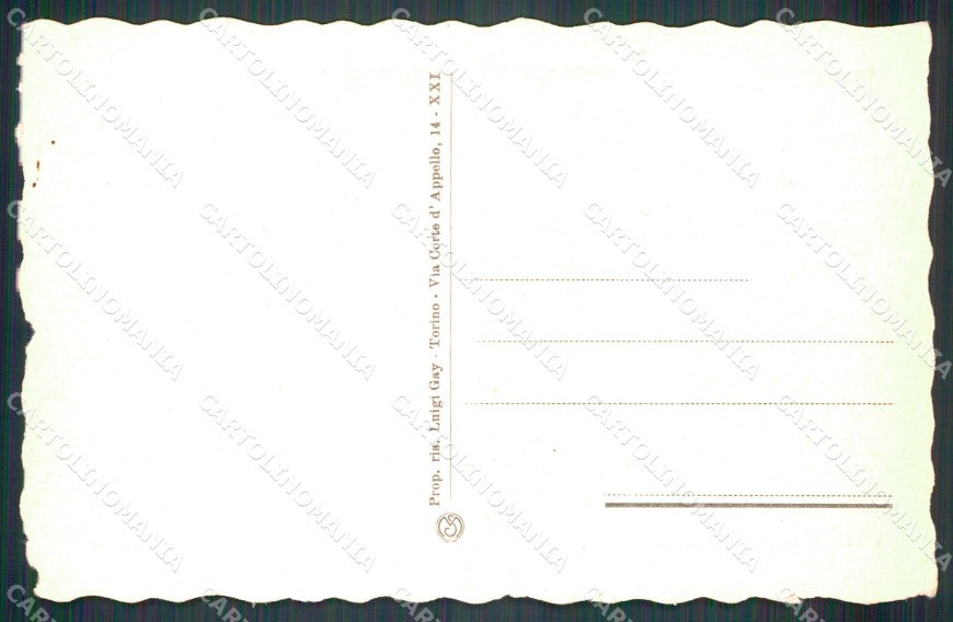 Torino Valgioie Chiesa Parrocchiale cartolina MT4399 – retro