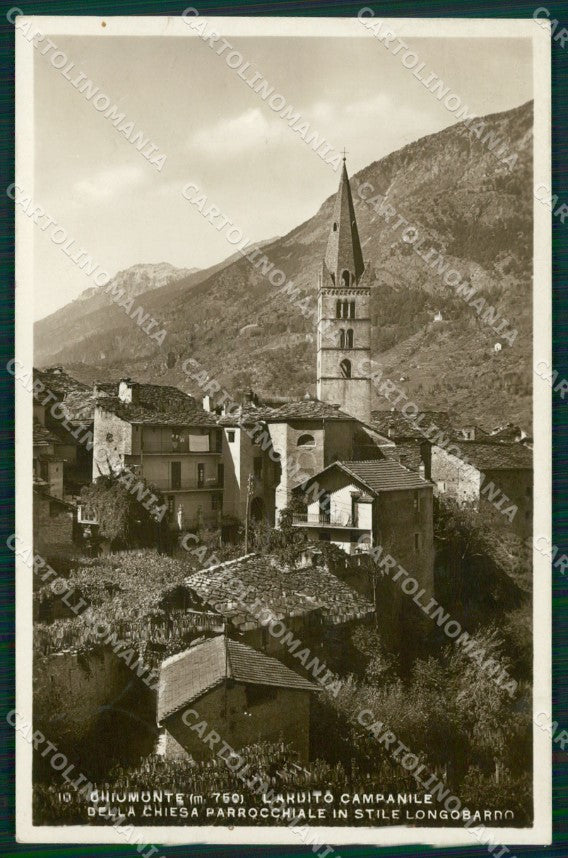 Torino Chiomonte Foto cartolina MT4402 – fronte